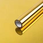 Зеркальная солнцезащитная плёнка для окон Золото 600х3000х0