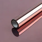 Зеркальная солнцезащитная плёнка для окон Бронза 600х3000х0