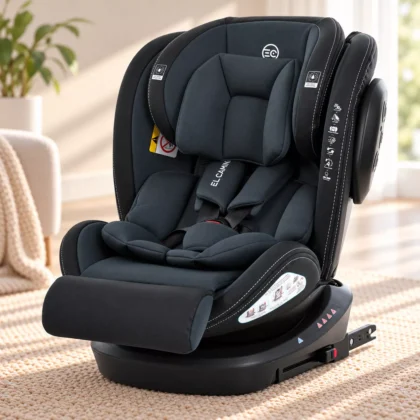 Дитяче автокрісло 0–36 кг ISOFIX 360° — Антрацитове, HH-1045-AN