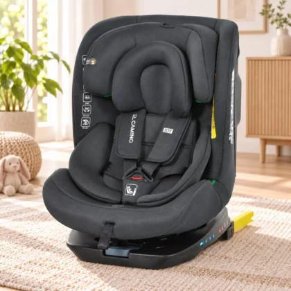 Дитяче автокрісло 40–150 см ISOFIX 360° i-Size R129 — Антрацитовий, HH-1205-AN